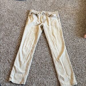 Goodfellow & Co Men's Beige Straight Jeans